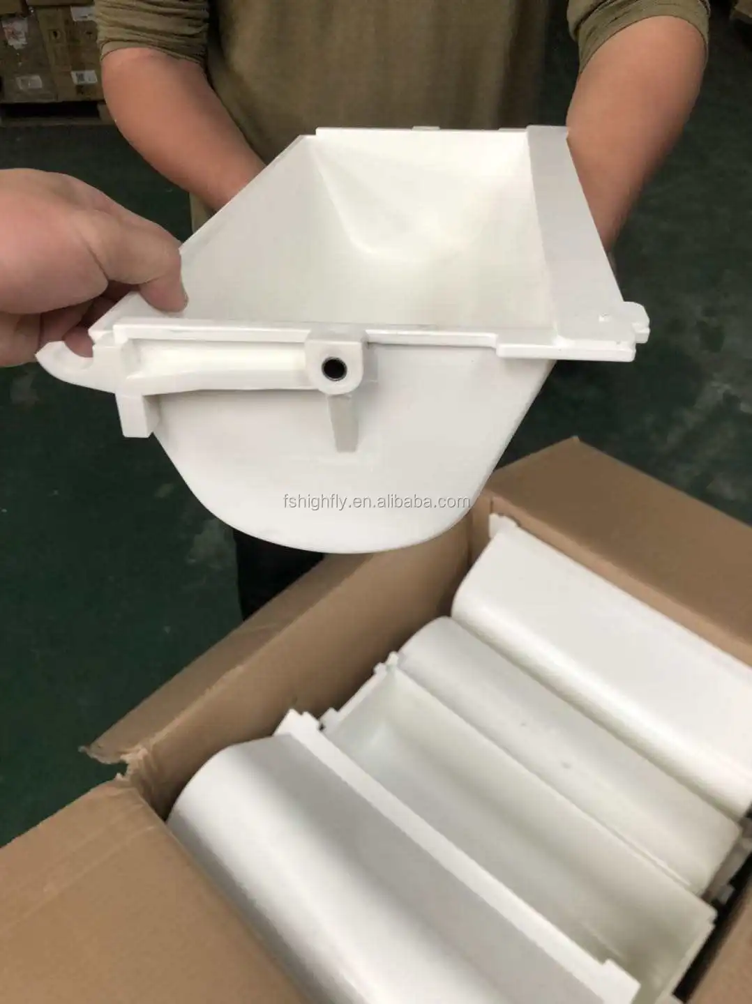 3.8l Bucket Bl4018 Plastic Elevator Buckets For Conveyor Elevator,3.8l