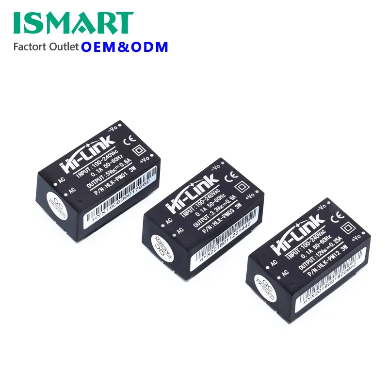 HLK-PM03 AC-DC 220V to 3.3V Step Down Isolated Power Supply Module 0U HLK-PM03 AC-DC 220V to 3.3V Step Down Isolated Power Supply Module 0U
