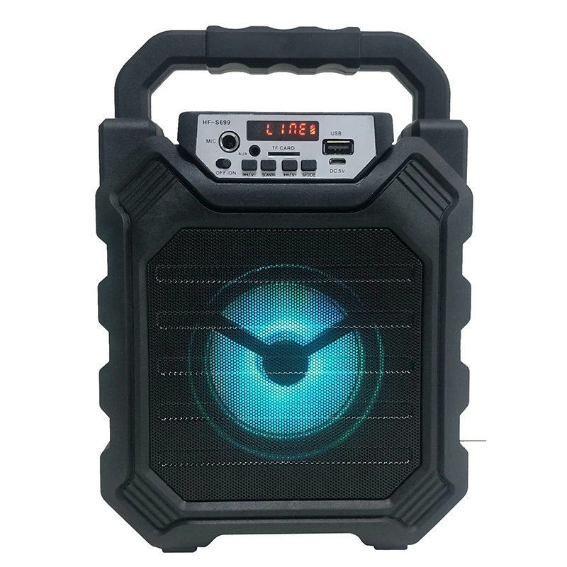 LED 4 inches wireless speaker Bluetooth - ANKUX.COM