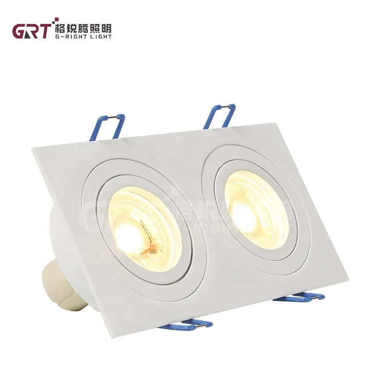 Hot sale new product Aluminum alloy die casting technology gu10 frame Customizable wattage led down light