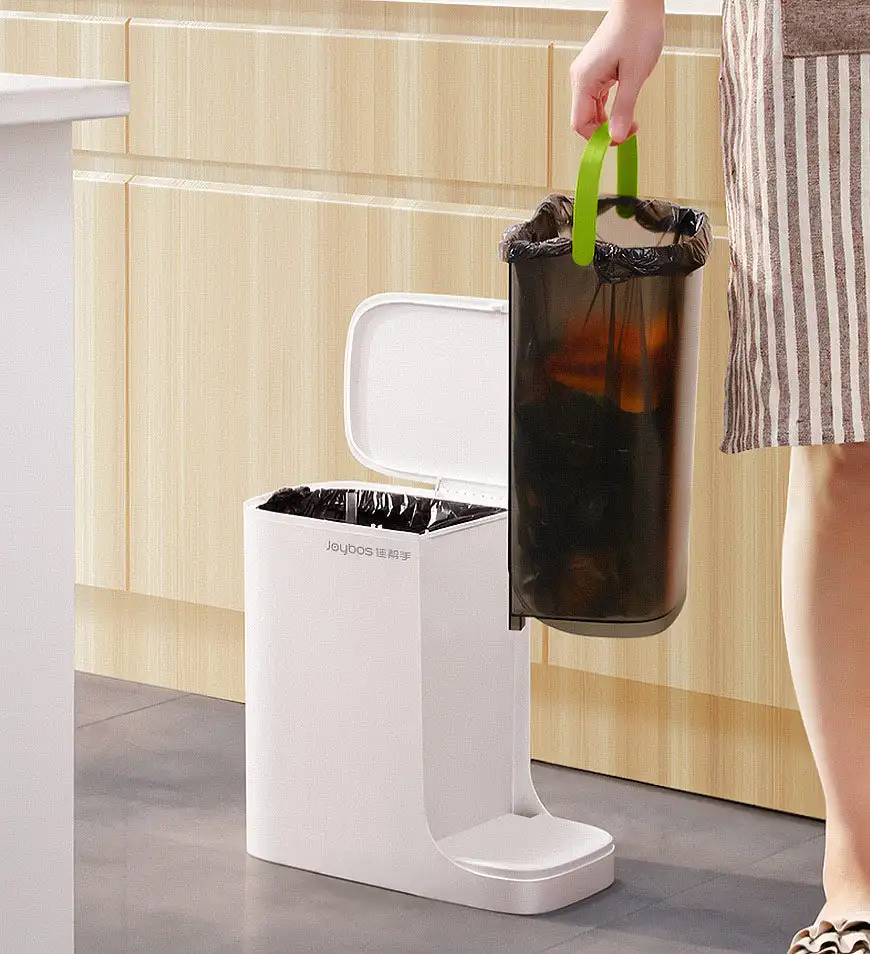 Joybos Filter Tea Trash Can Kitchen Compost Bin Kitchen Door