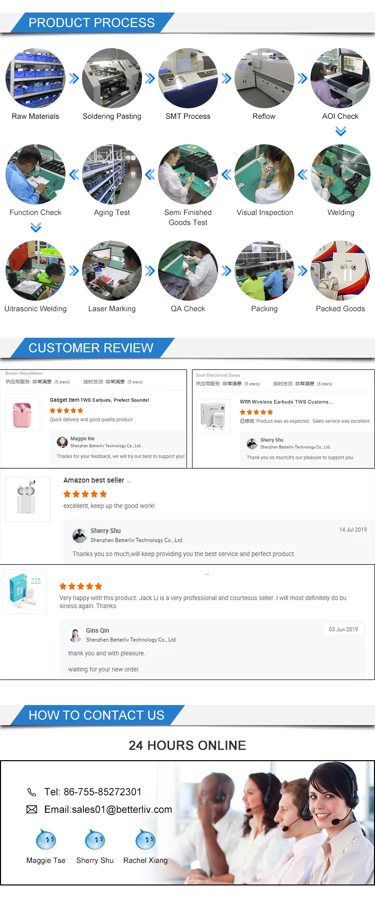Sport Earbud Headphones Stereo Mini Earphone Long Battery Blue tooth Wireless Earbuds - ANKUX.COM