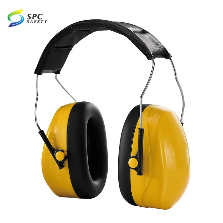 Hot Selling Adjustable Abs Shell Folded Safety Sound Proof Headphone