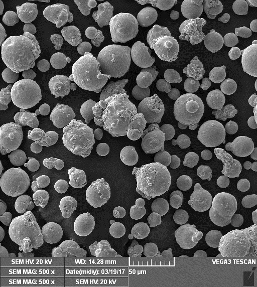 Ni-Ti alloy powder