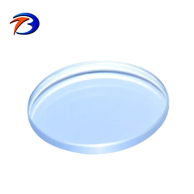 Custom double domed sapphire crystal water resistant domed flat cover sapphire crystal watch glass price