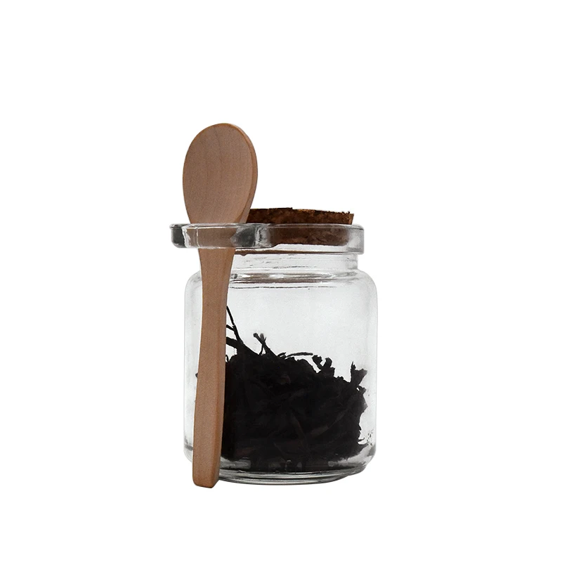 250ml Bath Salt Glass Jar/bottle With Cork And Wooden Spoon Buy 250ml