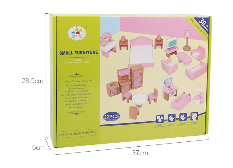 Sale baby unique trump toys children's wooden small furniture toys small toys for kids