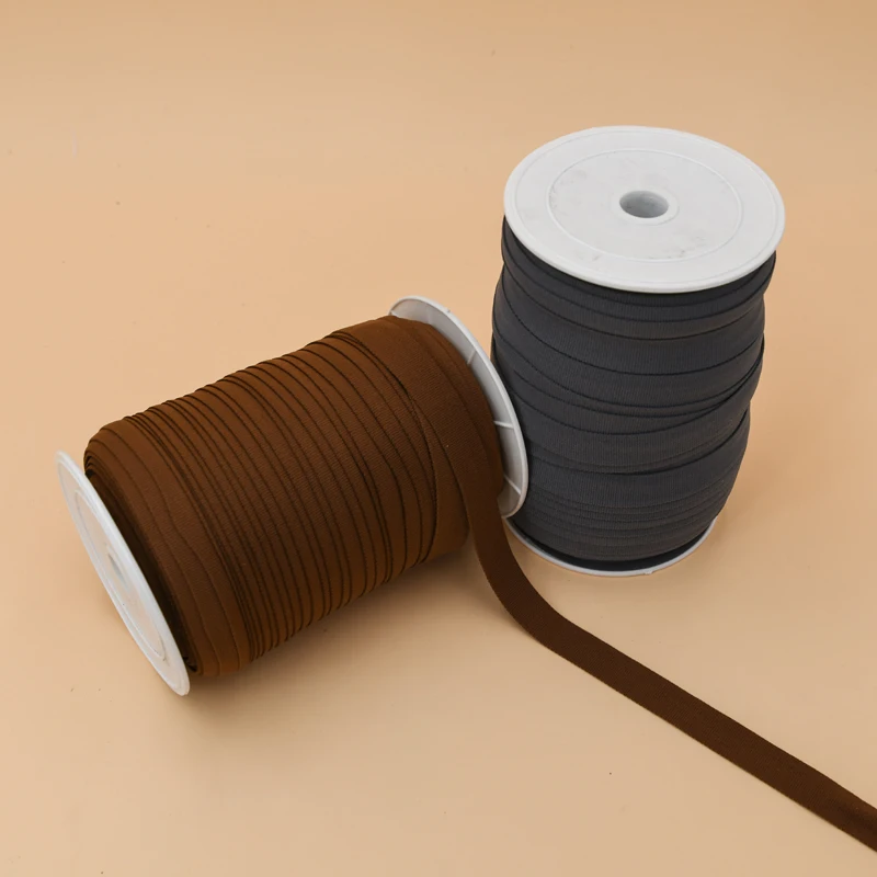 15mm Thin Elastic Nylon Colorful Woven Elastic Band bing Tape For