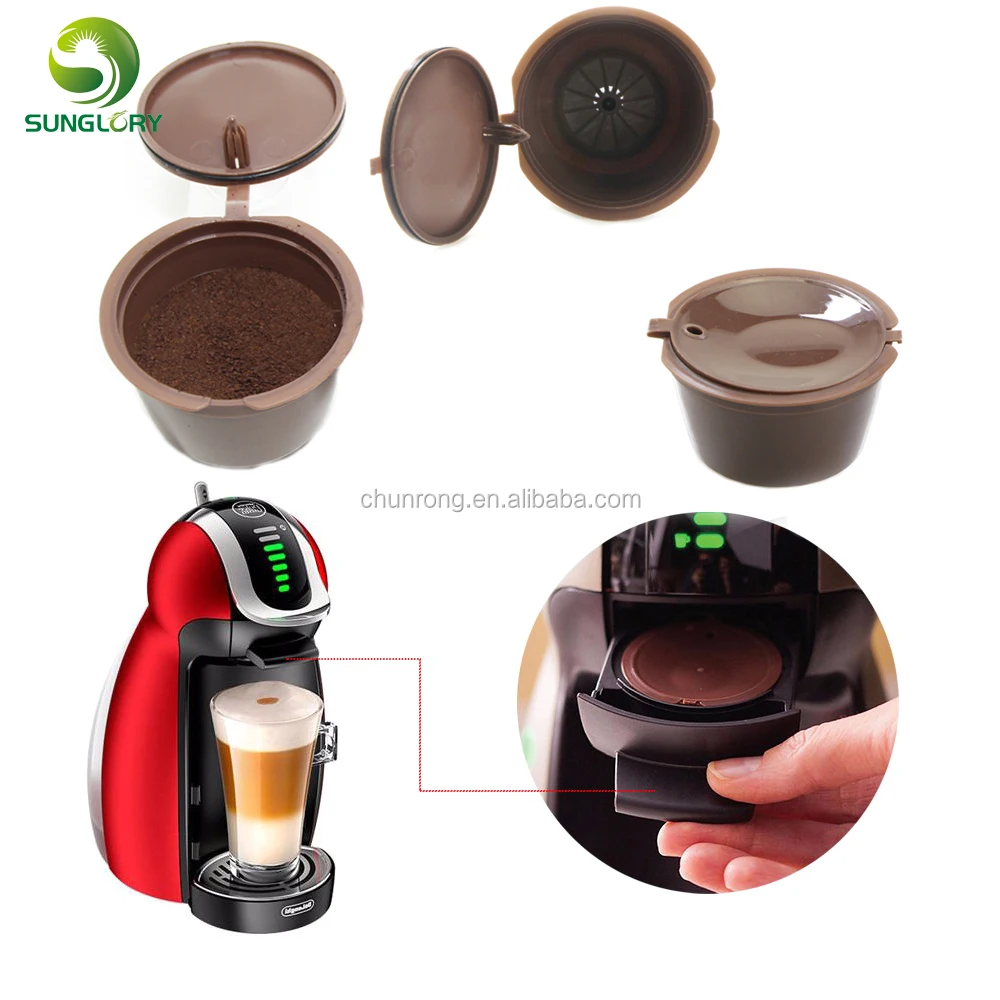 vals Rimpelingen technisch Dolce Gusto Coffee Capsule Filter 3pcs/lot Plastic Refillable Coffee  Capsules 200 Times Reusable Compatible For Cafe Dolce Gusto - Buy Coffee  Capsules,Coffee Filter Cup,Reusable Coffee Capsule Product on Alibaba.com