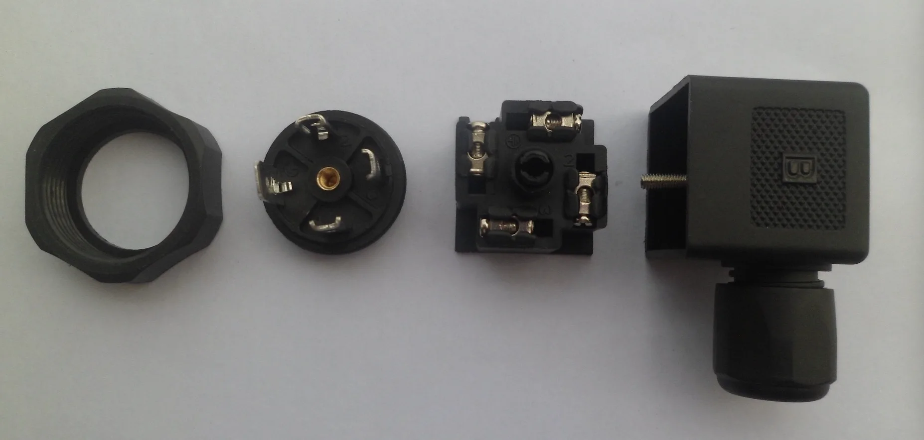 Solenoid Valve Connector Form Type A Din 43650 Base Connector Fob