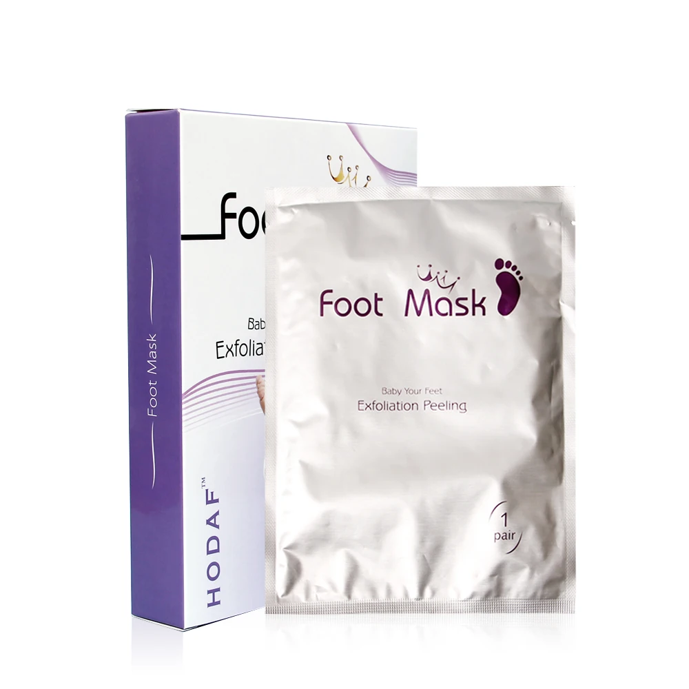 Hodaf 2020 New Foot Mask Beauty Foot Peel Spa Socks Exfoliating Foot