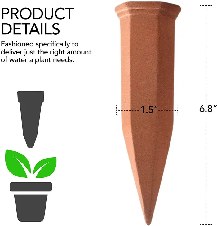 Terracotta Plant Watering Spikes Self Watering Stakes Buy Plant