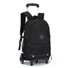 High quality Six wheel pull lever schoolbag for student boys