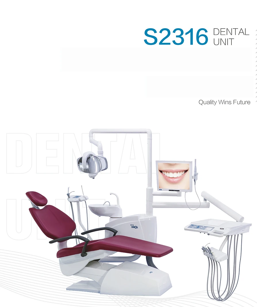 Sinol S2316 Dental Chair Unit For Dental Clinic Hot Selling Dental