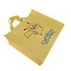 non woven tote bag with web handle strap zip packaging