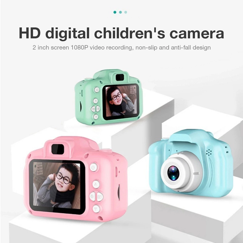 CT-P10X portable kids toy selfie dual camera birthday gift kids camera console