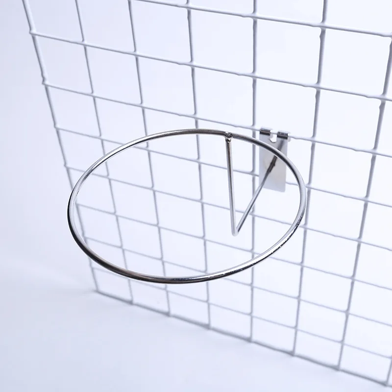 Gridwall Hat Rack Upper Board Slatwall Gridwall Pegboard Hat Rack Cap Ball Display Rack ...