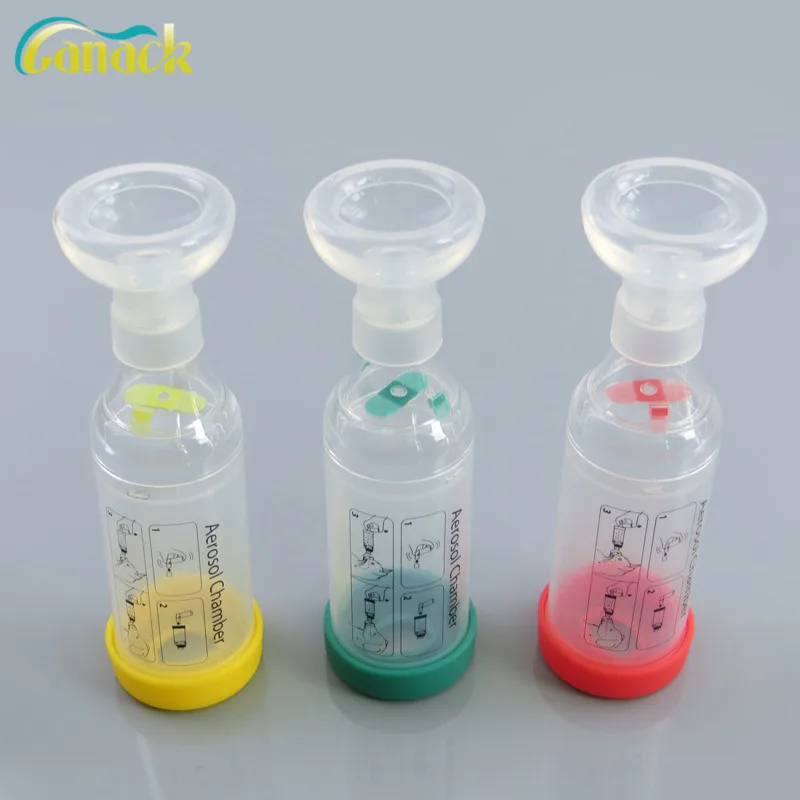 Medical Asthma Spacer inhaler asthma 175ml with Printing