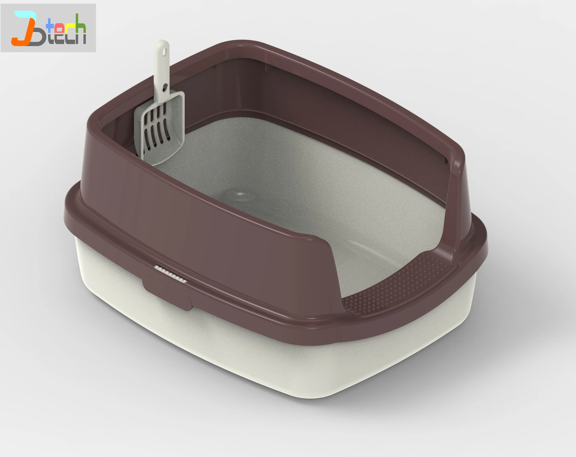 Partial Closed Cat Litter Box Toilet From Factory Cat Litter Box