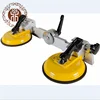 Heavy Duty Double Suction Handle Gripper Glass Suction Cups with adjustable angle for installation