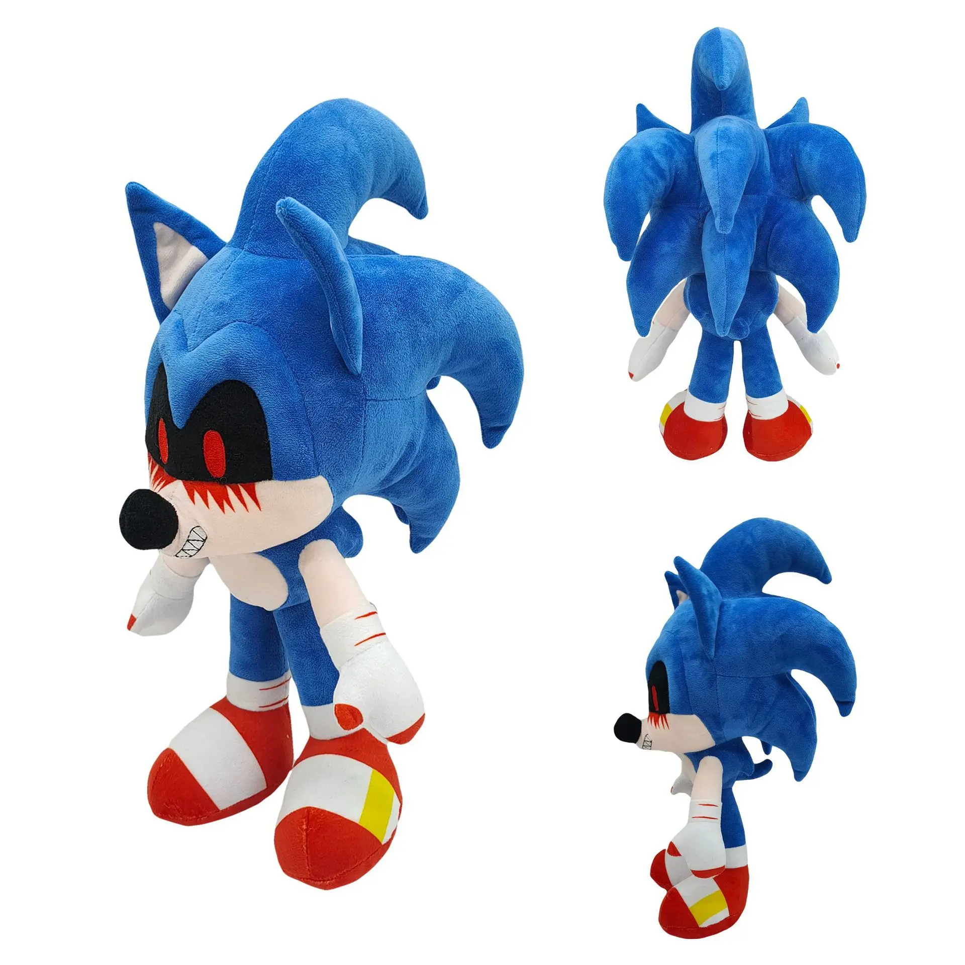 Hot Sale 40cm Oversized Sonic Plush Doll Sonic Exe Game Diablo Hell ...