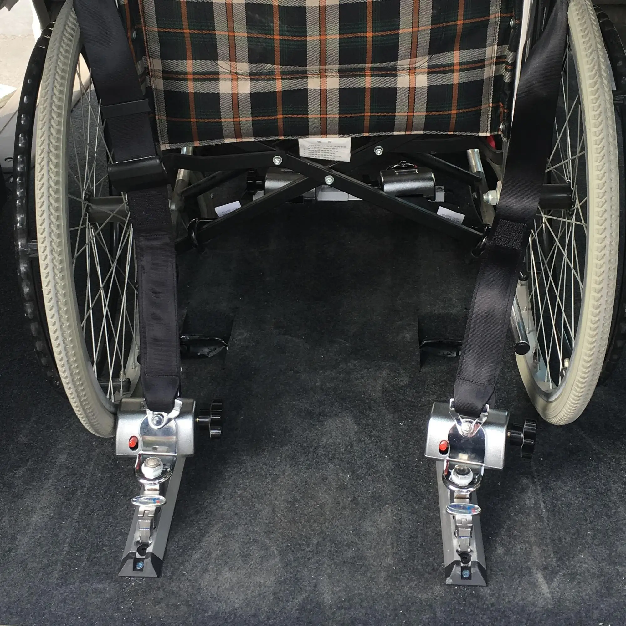 X8031 Wheelchair tie down system safety seatbelt wheelchair restraint