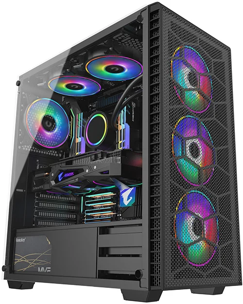 Nieuw Iron Mesh Panel Private Custom Computer Gaming Pc Case - Buy EI-89