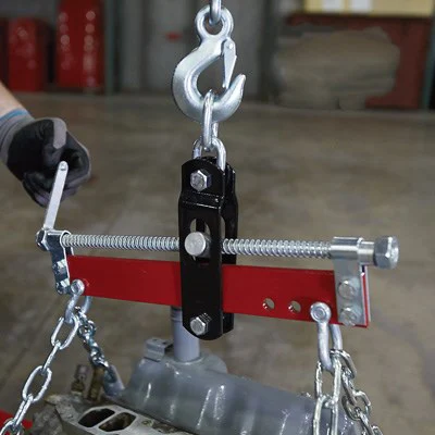 Chain Balancer Load 750 kg Double Chain TIMBERTECH Engine Load Leveller Max Hoist Garage Crane Adjustable Lift 