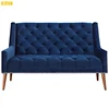 Leisure modern loveseat fabric sofa seating with minimalist