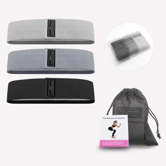 
Wholesale Fabric Exercise Gym Workout Resistance Bands 