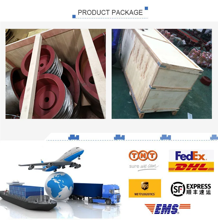 Heavy Duty SAE 4130 Forging Casting Steel Crane Wheel Block