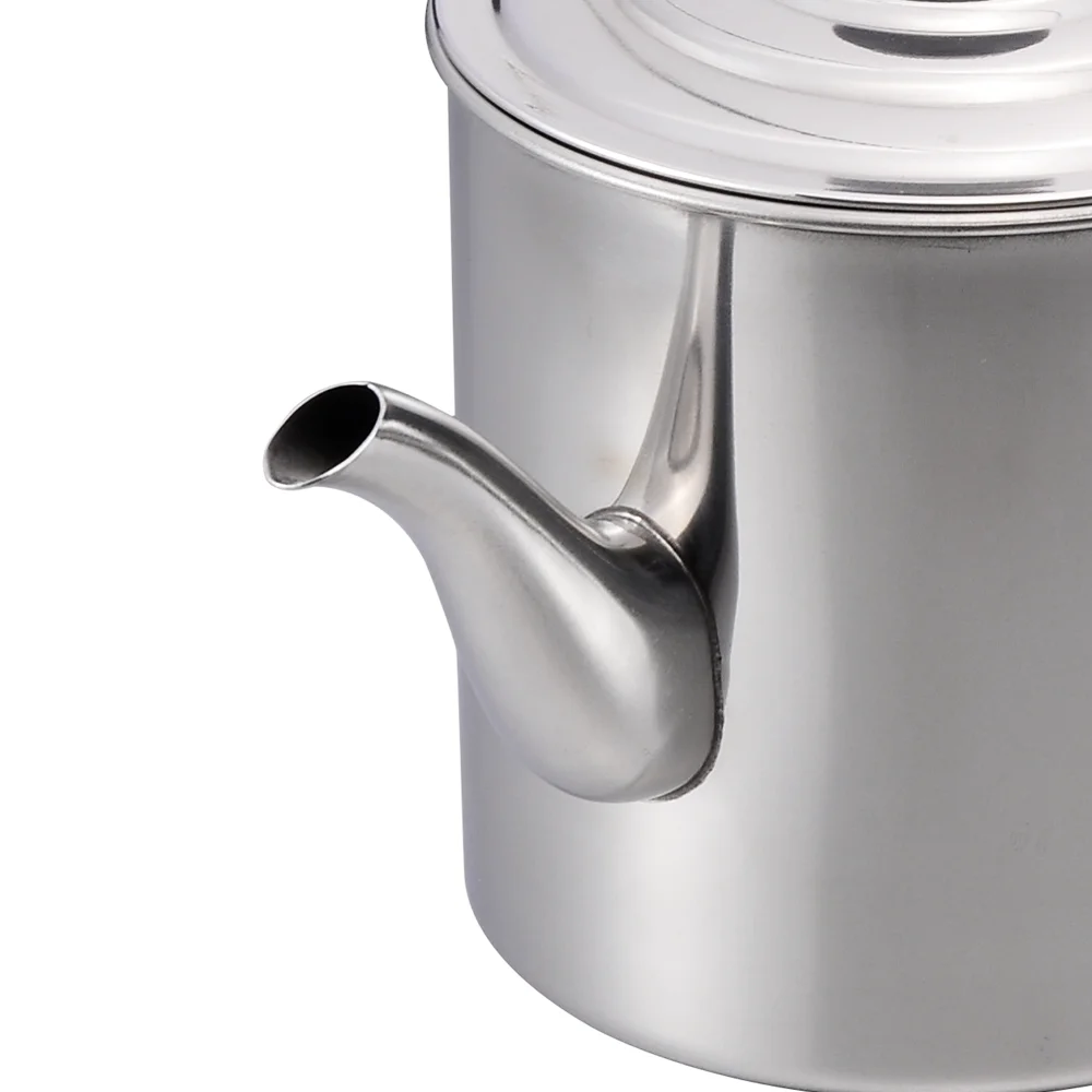 Wholesale 1.9L 2.7L Camping Cookware Coffee Tea Pot Outdoor Stainless Steel Korean Tea Kettle details