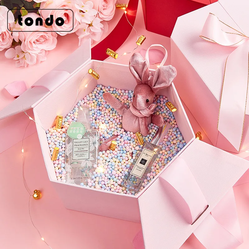 Tondo Foam Balls Craft Bubble Ball Gift Box Diy Small Tiny Foam Filler