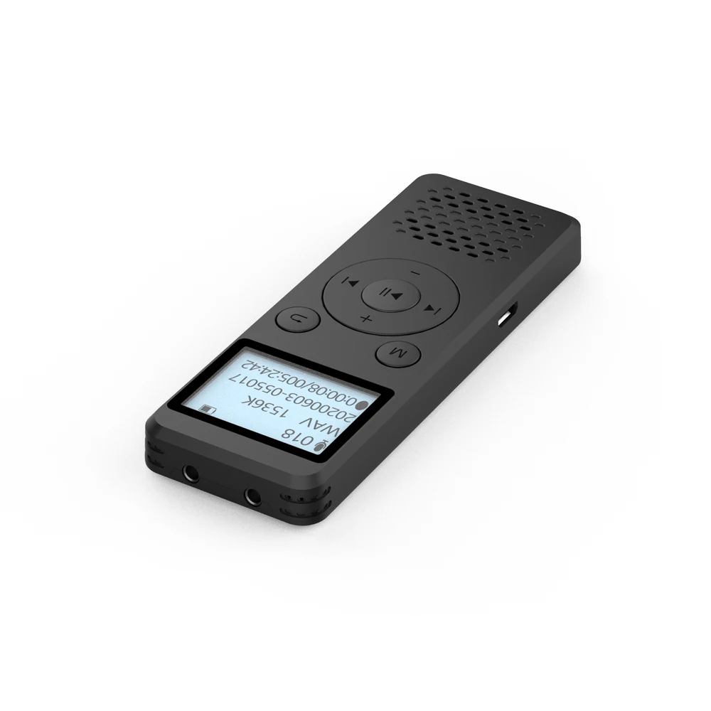 product-8GB Portable HD Digital Voice Recorder with MP3 Player, Built-in Microphone, Rechargeable B-4