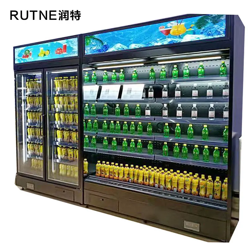 Refrigeration Multideck Chiller/ Upright Freezer/ Vertical Freezer ...