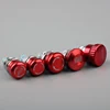 16mm 19mm 22mm Metal Emergency stop switch button Non-slip Big mushroom head band arrow