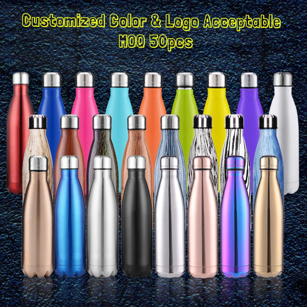 Wholesale Double Wall Stainless Steel Insulated Vacuum Water Bottle ...