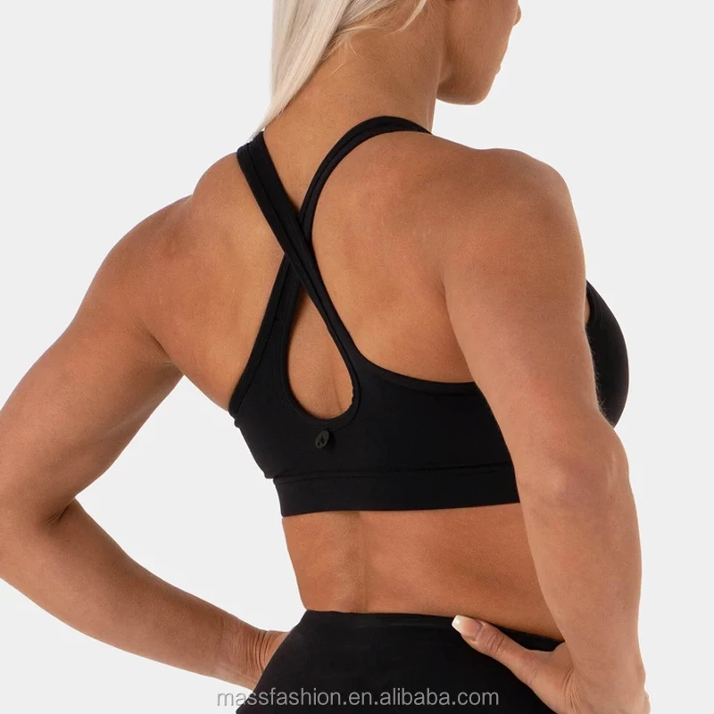 Removable Padding Custom Made Women Hot Sexy Blank Black Comfortable 88