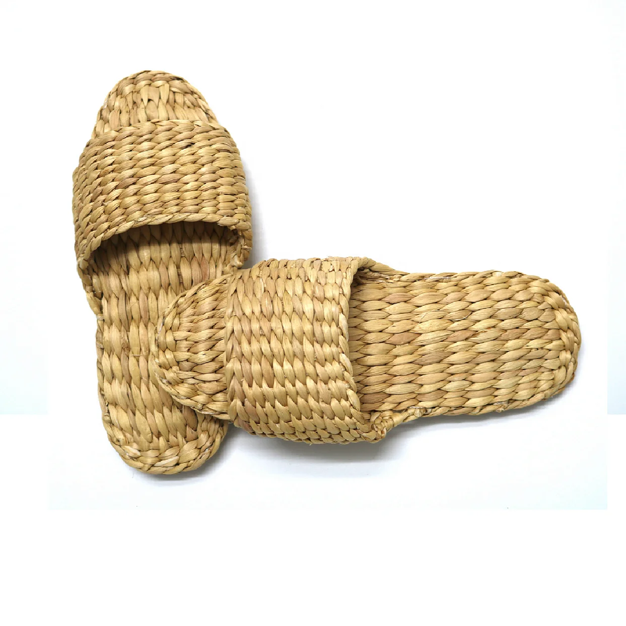 
Best Price !!! 100% natural handmade hyacinth water slippers (indoor, outdoor or beach... ) 