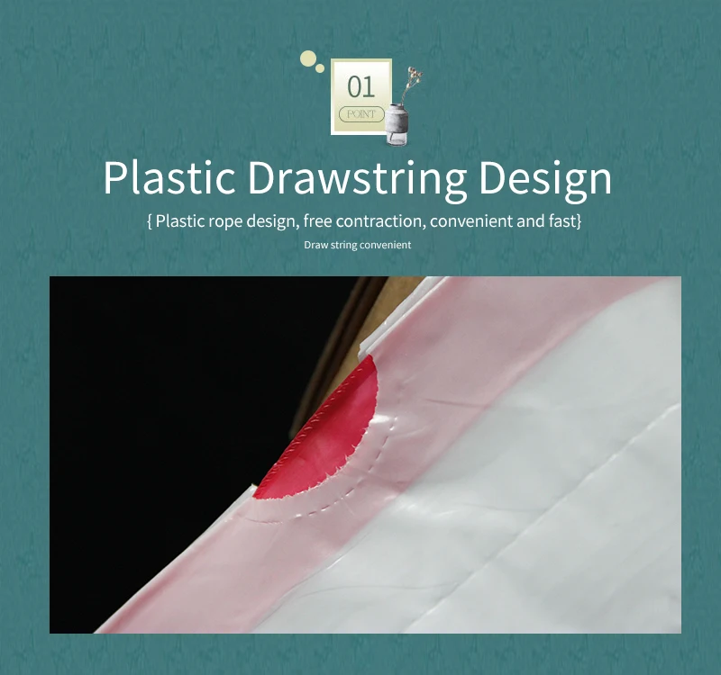 Heavy Duty Biodegradable Compostable Drawstring Cat Liners Pet Litter