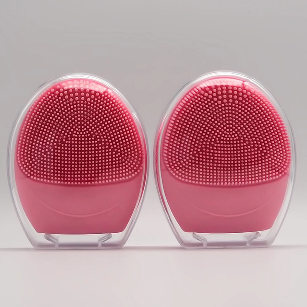 2020 Electric Ultrasonic Mini Double Side Waterproof Silicone Massager Skin Face Cleansing Brush.jpg