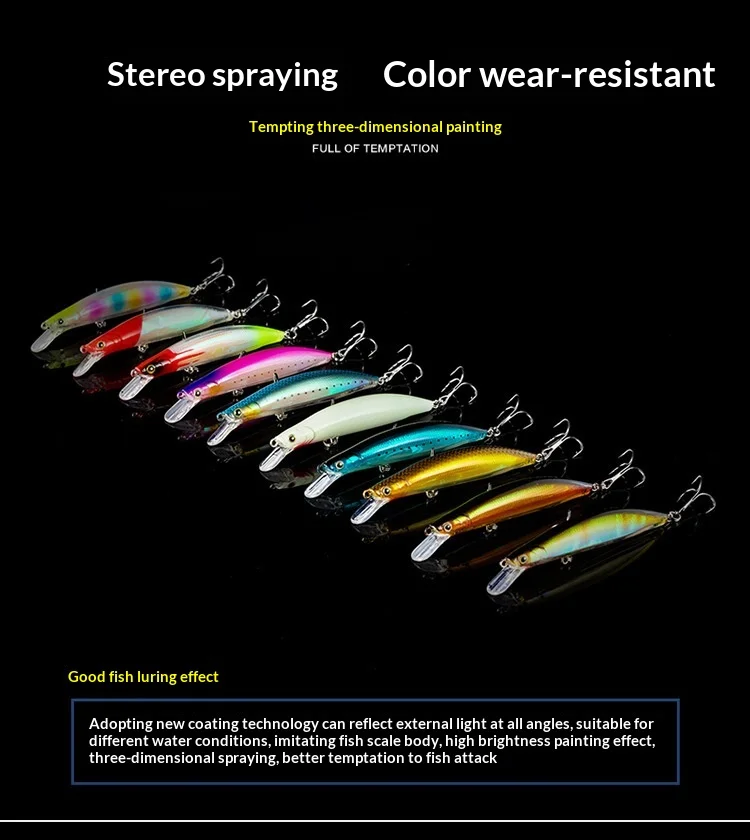 Factory Fishing Gear Wholesale Fishing Bait Hard Bait Laser Long Cast ...