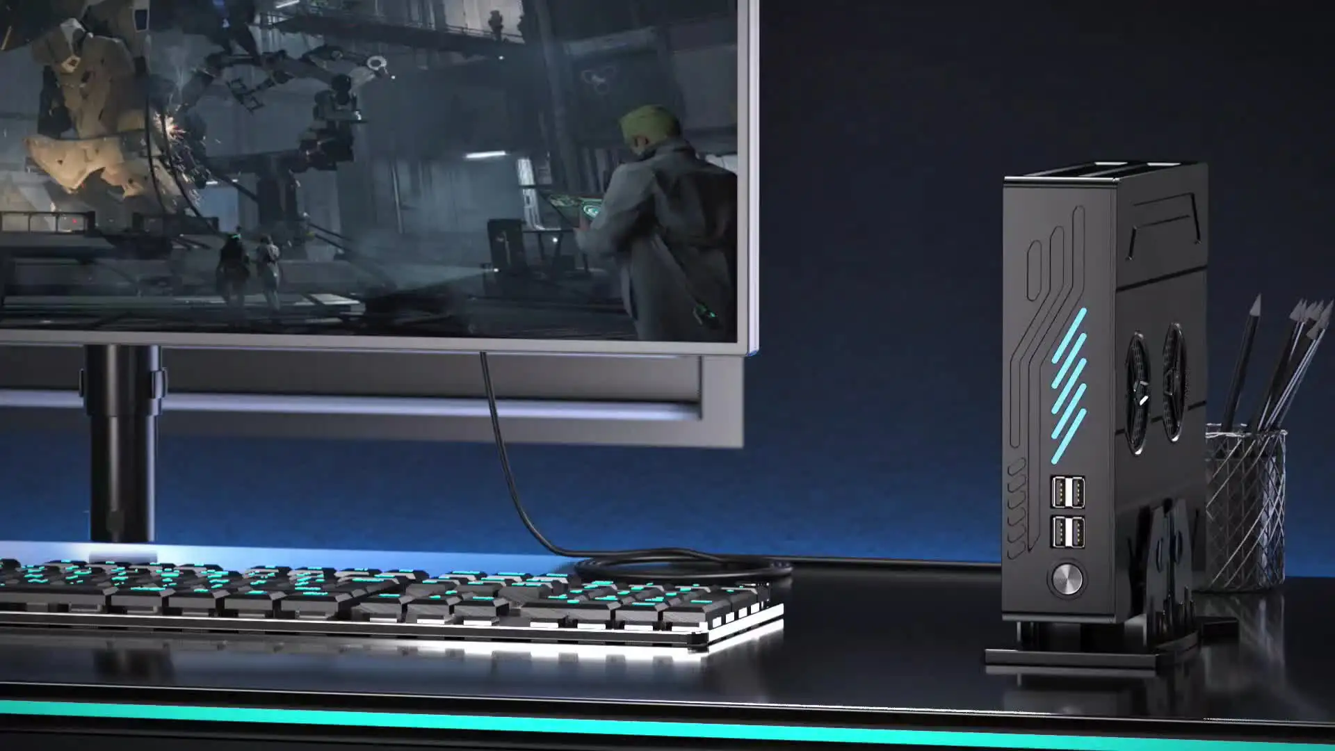 MSECORE Mini Gaming PC with 12th Gen Intel Core I9 12900F Ddr5 