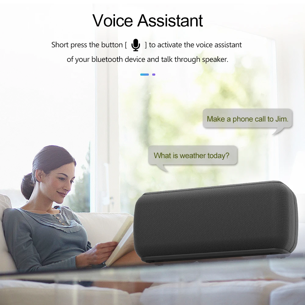 XDOBO X7 Voice Assistant Portable Speaker 50W Wireless Speaker Soundbar mini bluetooth speaker - ANKUX.COM