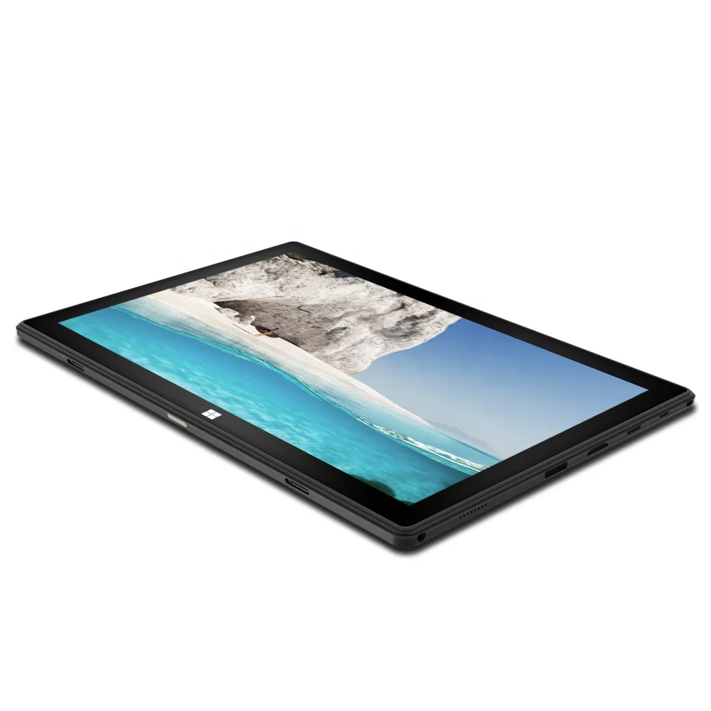 Side profile comparison showing thickness and weight difference between 10-inch and 13-inch laptops