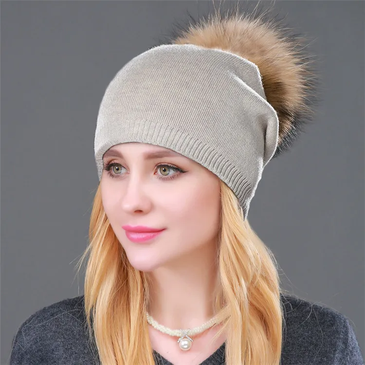 Faux Fur Hat With Earflaps rimless woman postpartum waffle knit hats roll up beanie