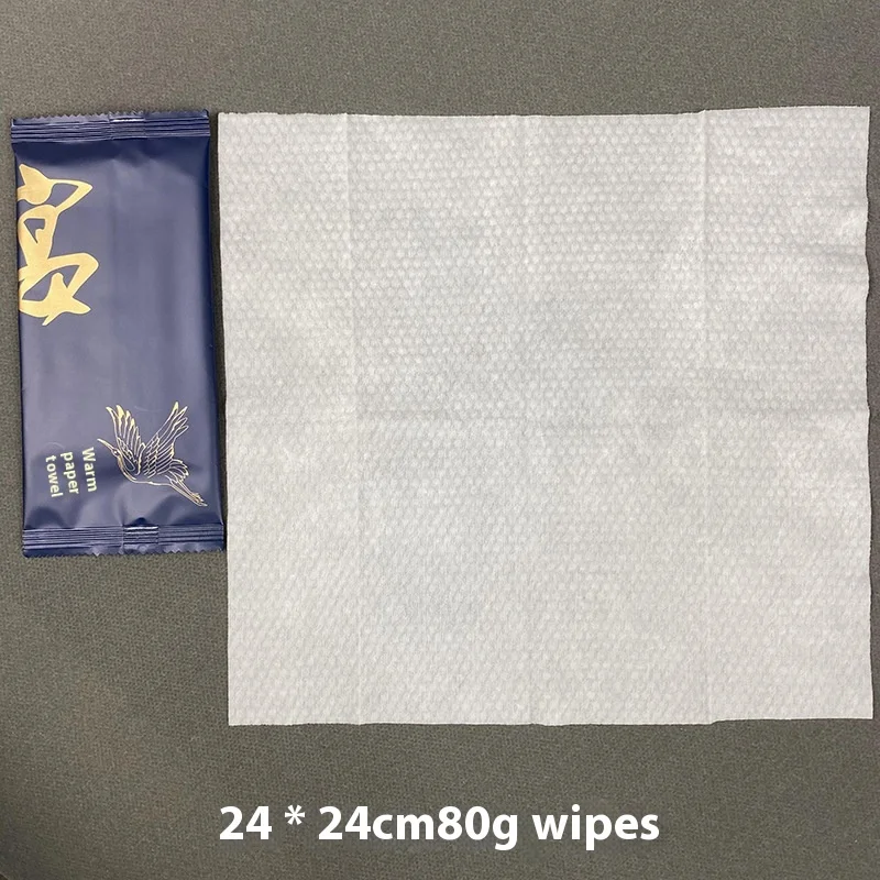 Factory Supply Executive Dining Moist Towels Champagne Stain Remover Wet Towel Evening Gown Safe Makeup Wet Towel details