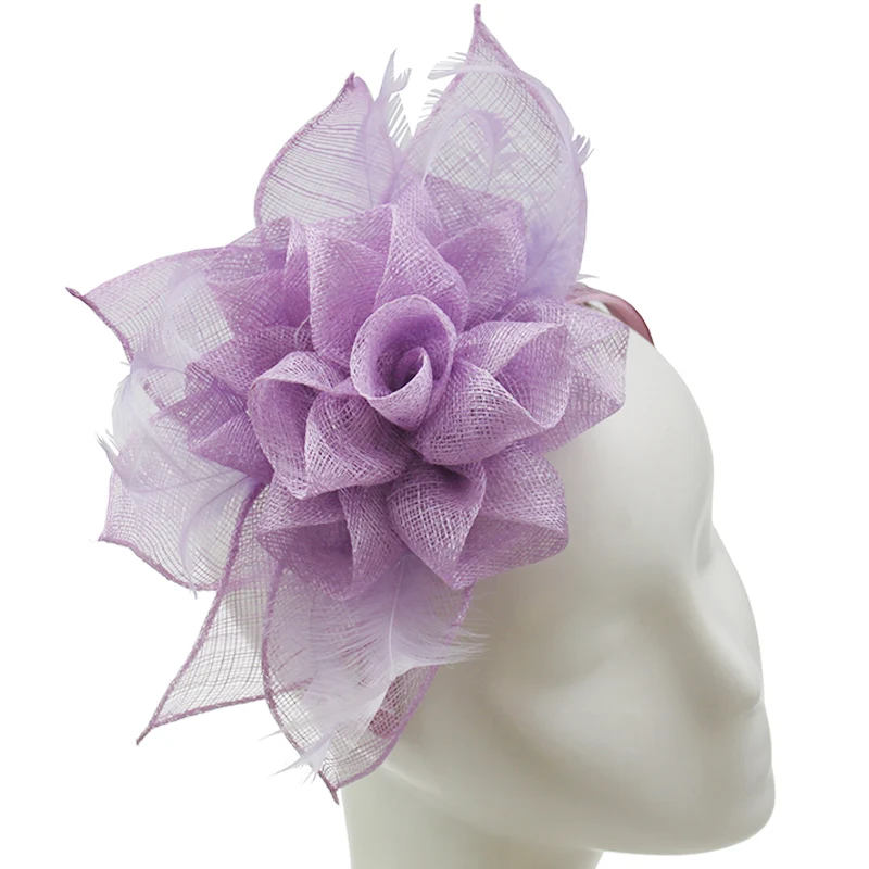 purple hats and fascinators