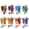 Super hero The Endgame Ironman MK50 Pepper mini action figures mini Building Blocks assembly Block