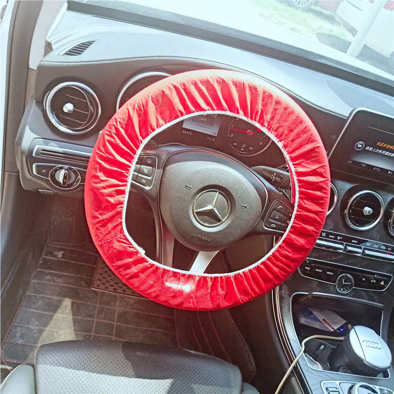 Non-woven Dust Car Wheel Cover Hubcaps Cover manufacture